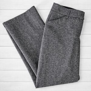 🌞 Gray Dress Pants - Wool blend, Size 8